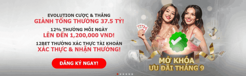 khuyến mãi 12BET