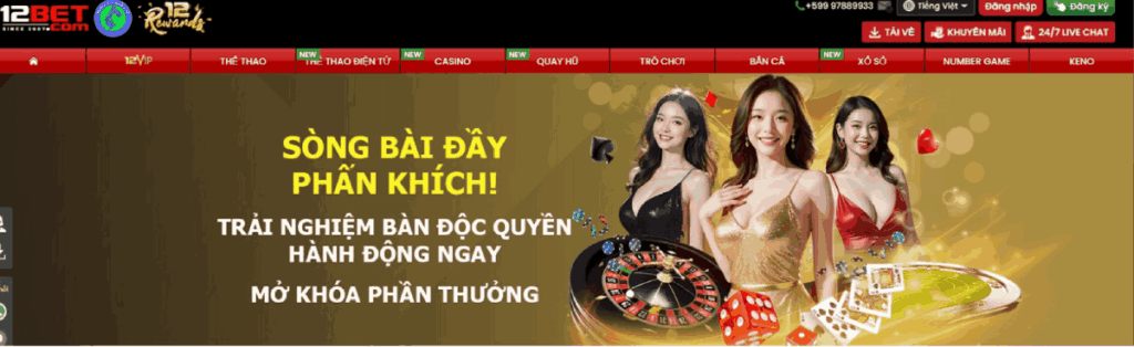 nhà cái trực tuyến 12BET
